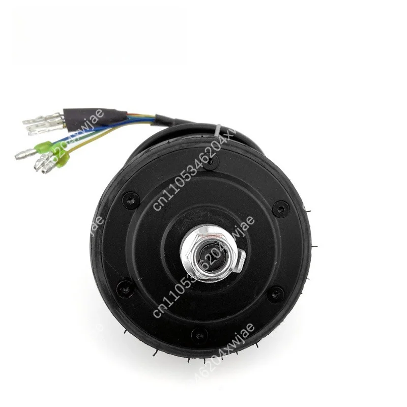 24V 36V 200W Black Gearless Hub Motor 4 Inch Replacement Wheel For Robot Chassis And Electric Scooter Starter Driving Assembly
