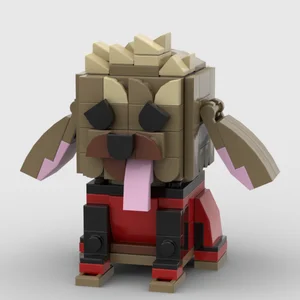 Superheld Brickheadz DIY Moc Block Set Ziegel, Iron Heart Dogpool, Revenger Loki, Doktor und Oktopus 6 Hauptverkauf Lego Coracao - №3