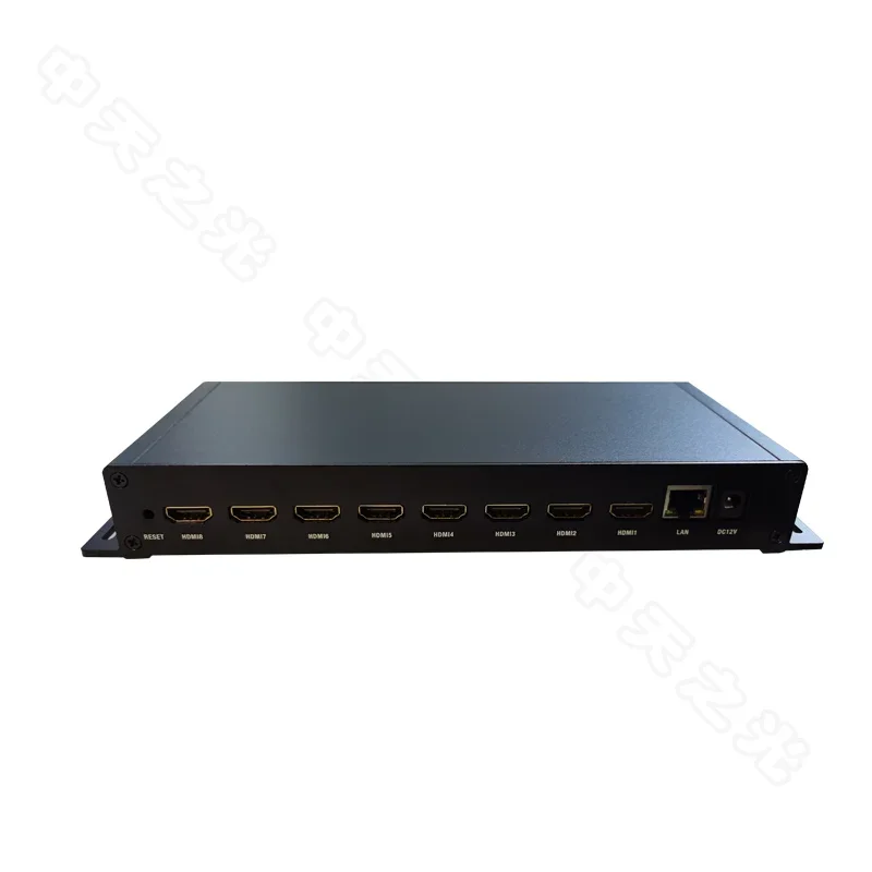 Impression HD HDMI vers IP, 8 canaux, http, rtAJ/ udp, rtsp, hls, impression réseau H264, impression en direct, 1920x1080P