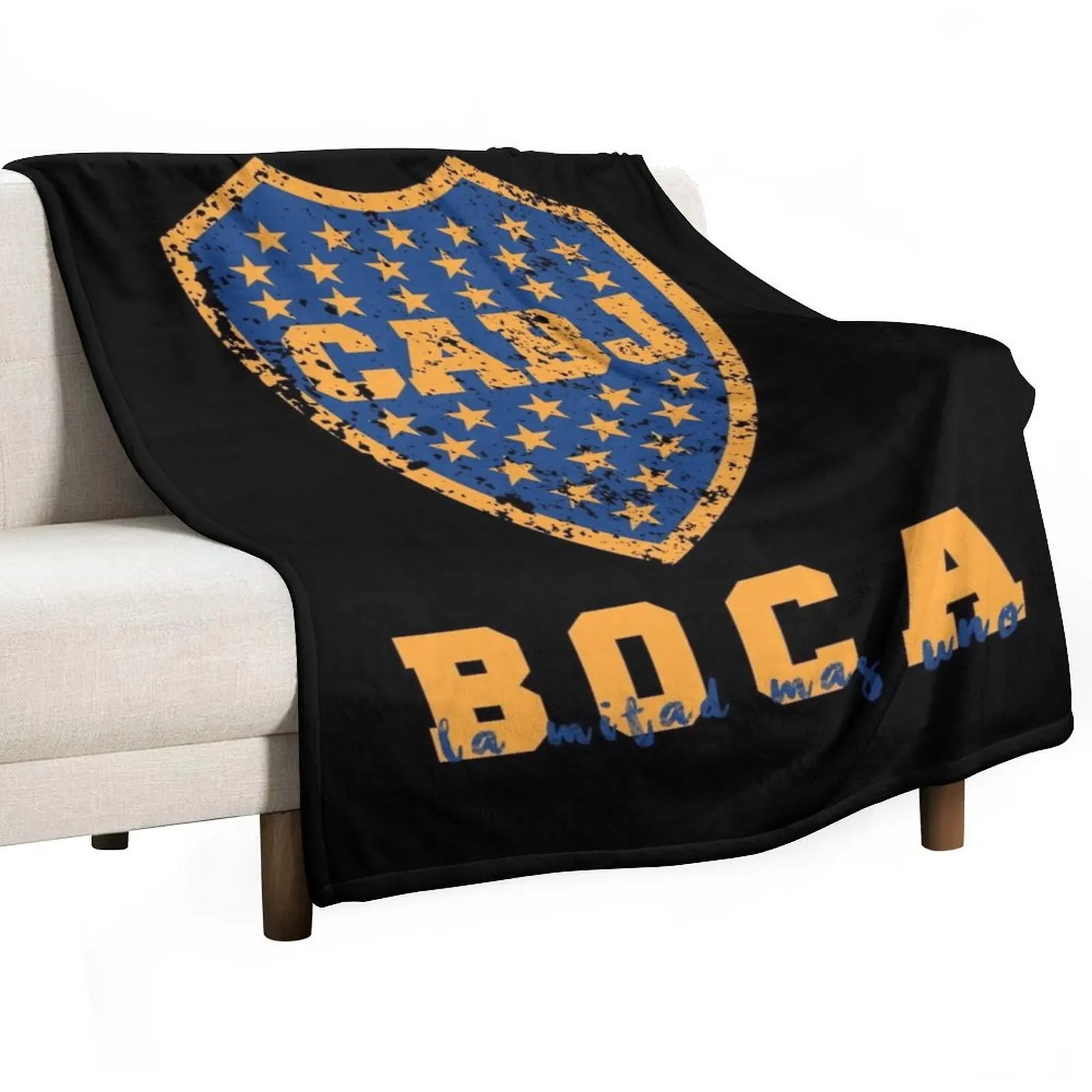 Boca Juniors Throw Blanket Beautifuls Hairys Luxury Brand Flannel Fabric Blankets