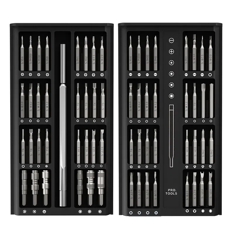 Magnetic Screwdriver Set 63 In 1 Kit Bits Precision Electronics Computer PC Phone Disassembly Multifunctional Maintenance Tool