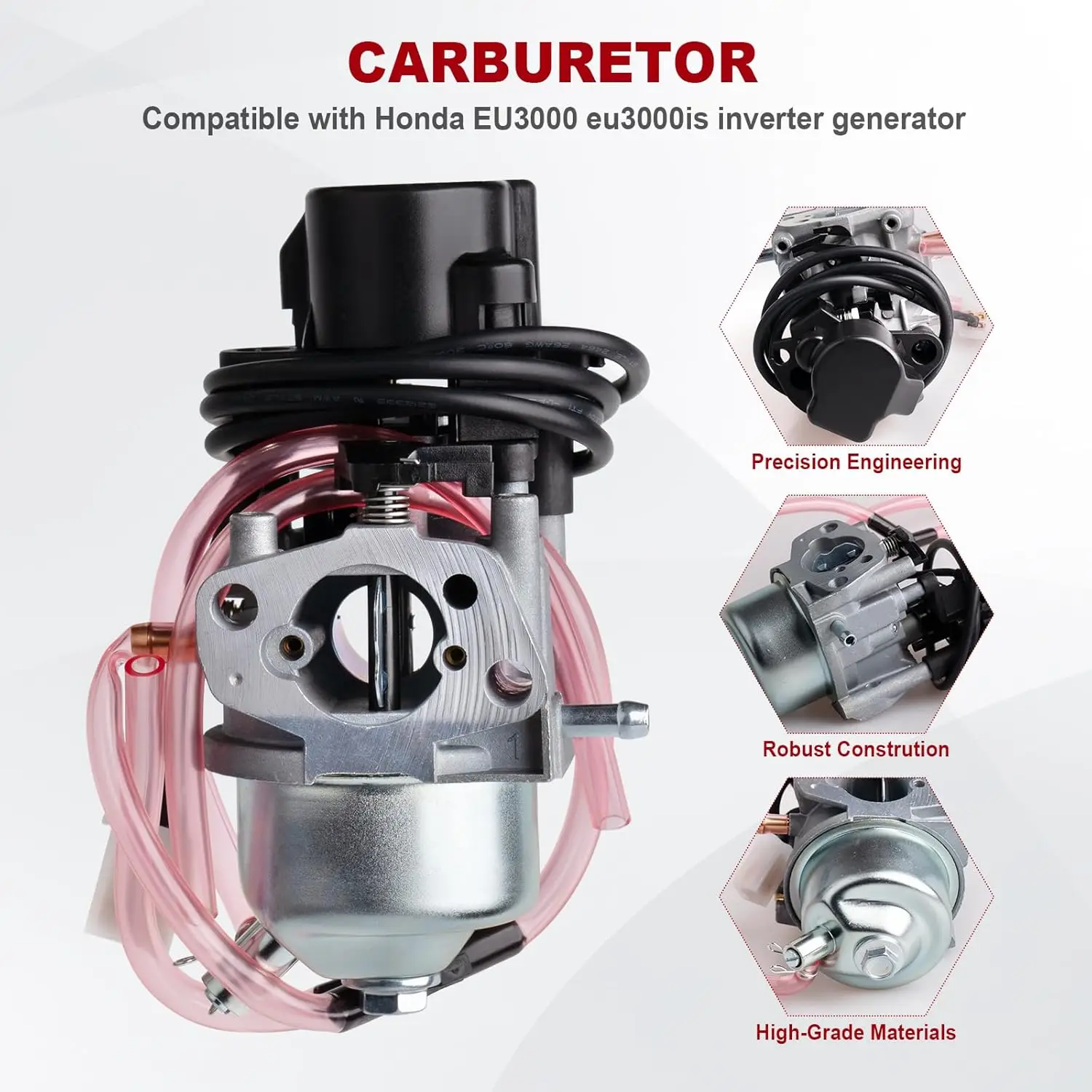 Carburetor for Predator 3500 Watts Inverter Generator 63584 Carb 16100-ZL0-D65 16100-ZL0-D66 15004-0985