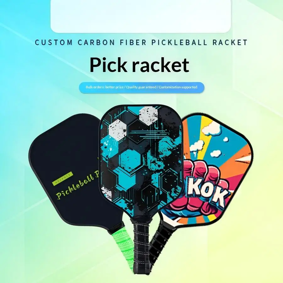 

Professional factory-made beginner training paddle for offensive/defensive pickleball.