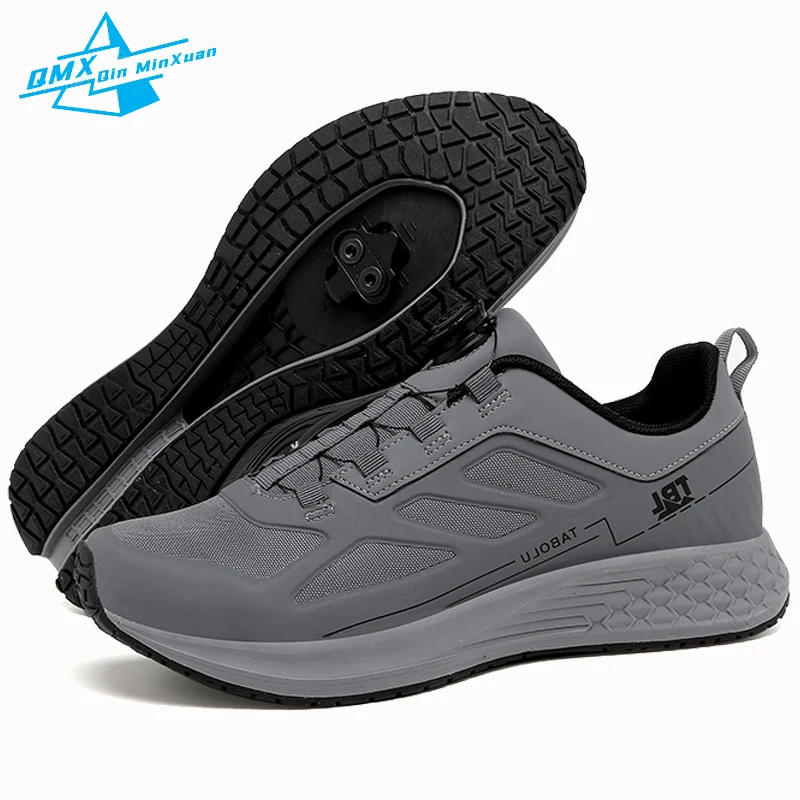 أحذية ركوب الدراجات الجبلية للرجال ، دواسات مسطحة ، MTB ، SPD ، Downhill ، Enduro ، متوافقة مع جميع الدواسات 2-الترباس والمسطحة ، حذاء ركوب الدراجات ، #1