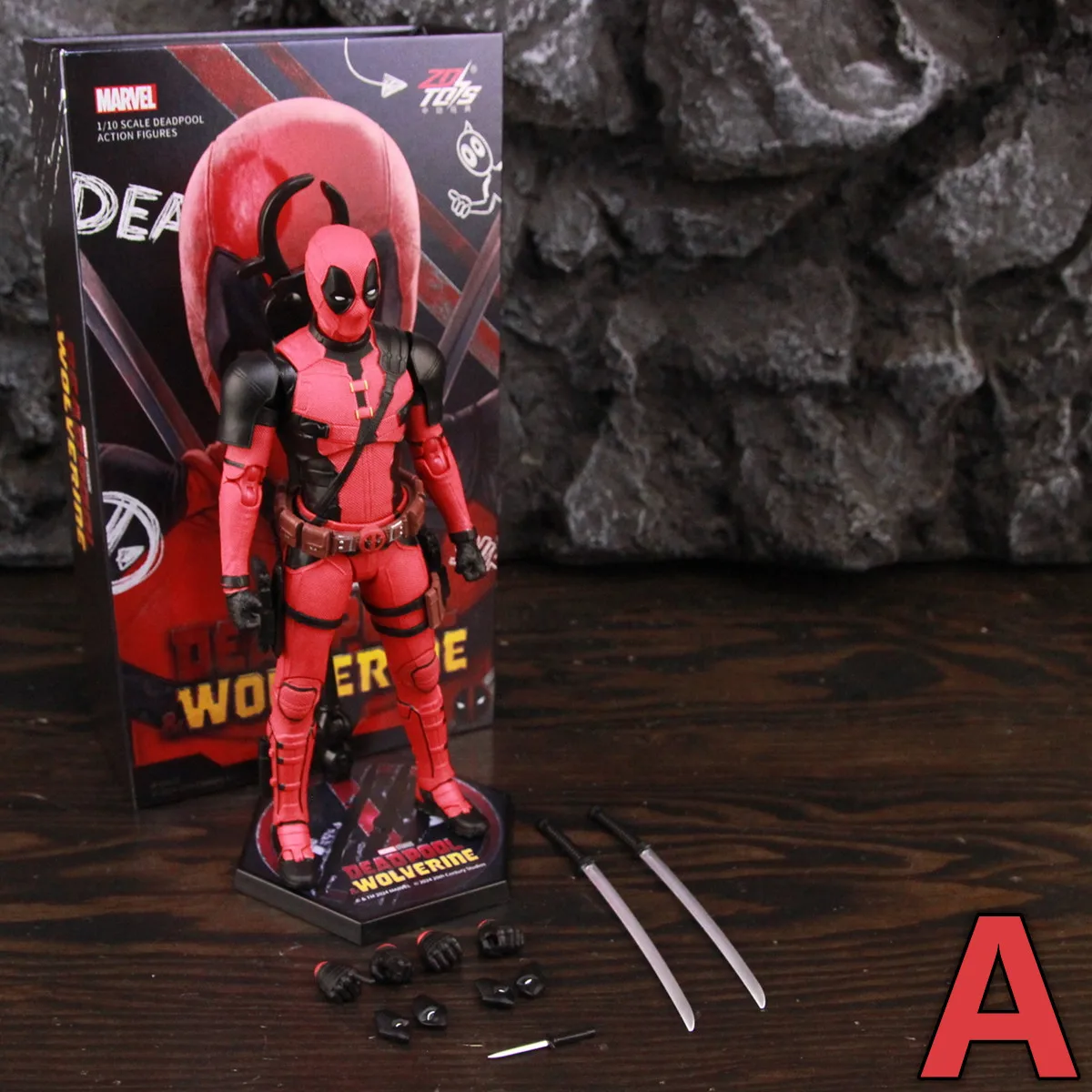 ZD Toys マーベル 2024 映画デッドプール 3 デッドプール