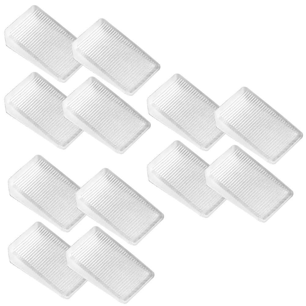 12 Pcs Furniture Leveling Pad Chimes Wedge Construction Shims Table Improvement DIY Levelers Decorate