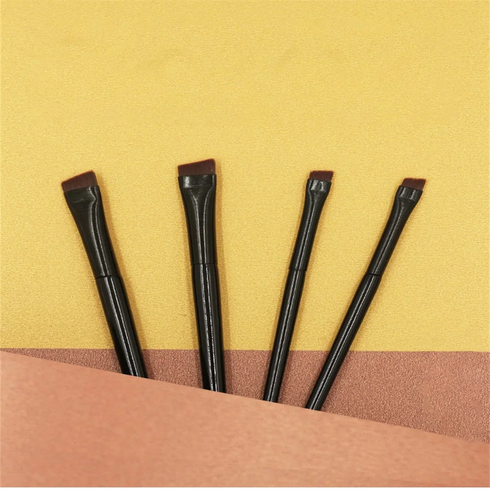 Lomansa 1 pçs cabeça plana perm escova cílios estilo escova lash lift ferramenta laminação cílios separação & ferramenta de extensão de cílios