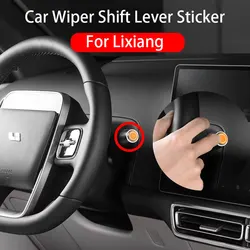 For Leading Ideal Li Lixiang L6 L7 L8 L9 2022-2024 Dial Lamp Switch Cover Car Wiper Gear Cap Decorative Sticker Car Styling