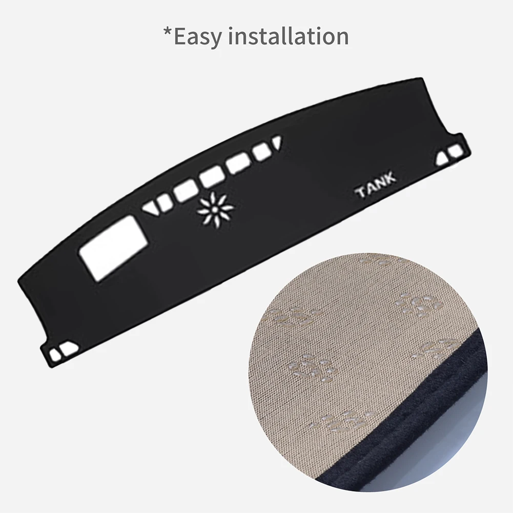 GWM 탱크 500 만리월 2022 2023 2024 자동차 대시보드 매트, 햇빛가리개 보호 카펫 대시 매트