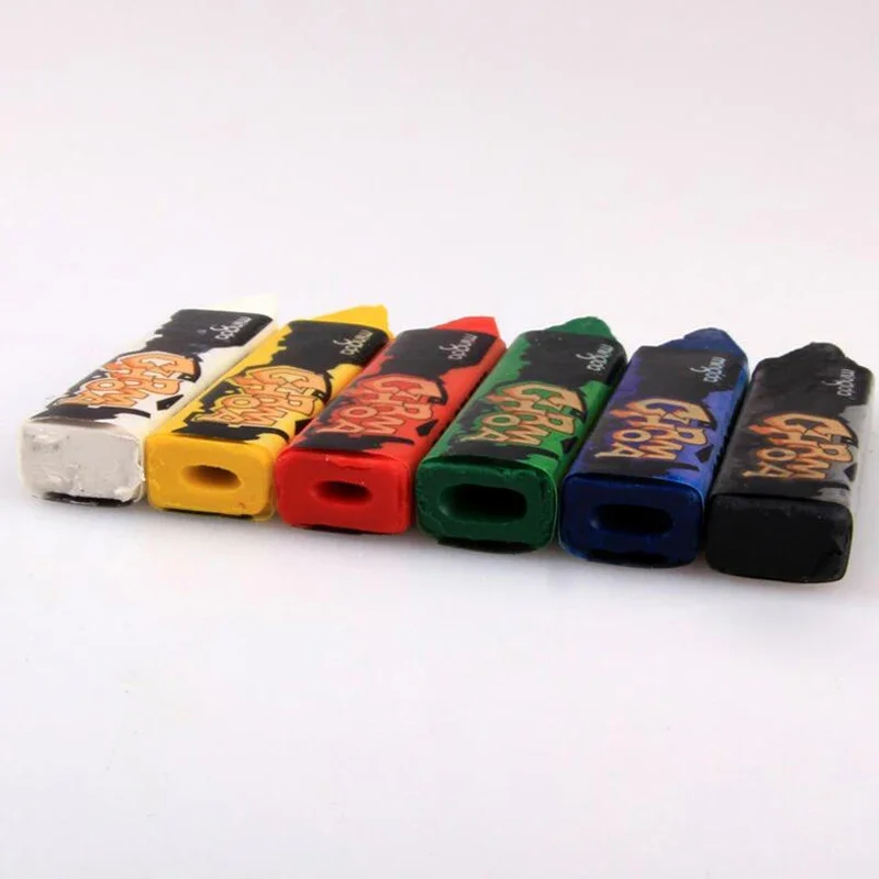 6/12 Farben Gesicht Farbe Set DIY Körper Malerei Buntstifte Halloween Kosmetik Werkzeug