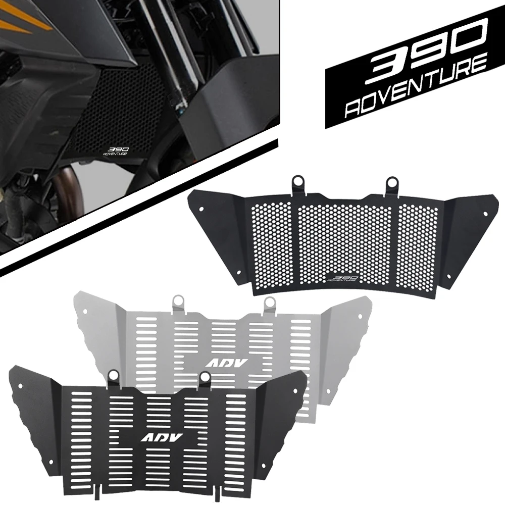 

FOR 390ADV 390ADVENTURE 2019 2020 - 2023 Motorcycle Accessories CNC Radiator Guard Protector Grille Grill Covers 390 ADVENTURE