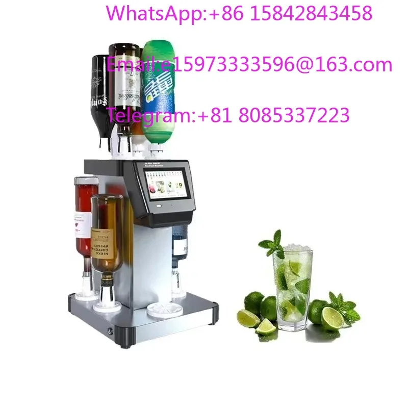 Smart Automatic  Machine Fancy Bar Tool and Beverage Dispenser Cocktail Shaker Robot for Bartenders