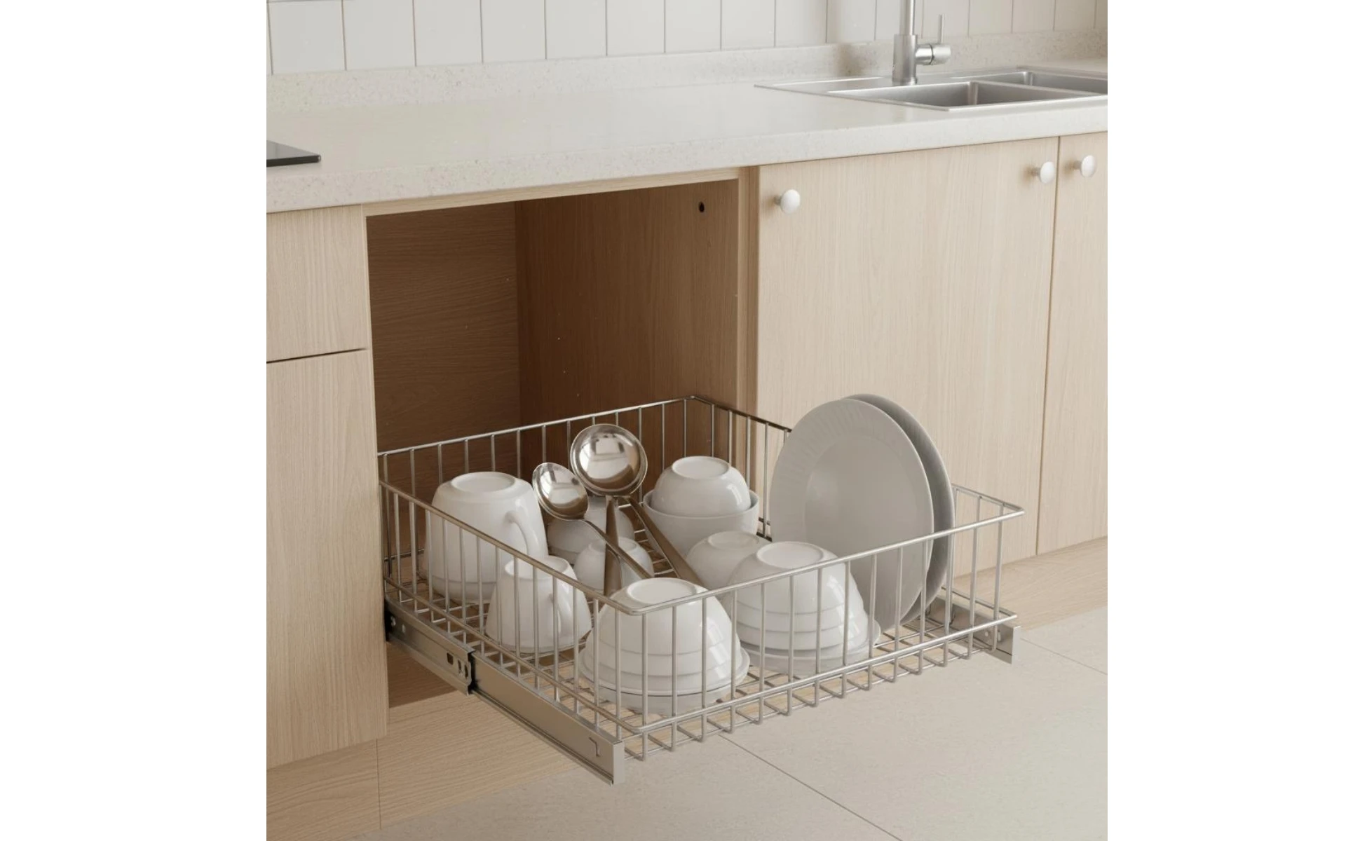 2 Pieces Cabinet Basket Effortless Glide Close Bottom Mount Drawer Slide Full Extension Drawer Slide Heavy Duty Hardware 2 Pieces Cabinet Basket Effortless Glide Close Bottom Mount Drawer Slide Full Extension Drawer Slide Heavy Duty Hardware