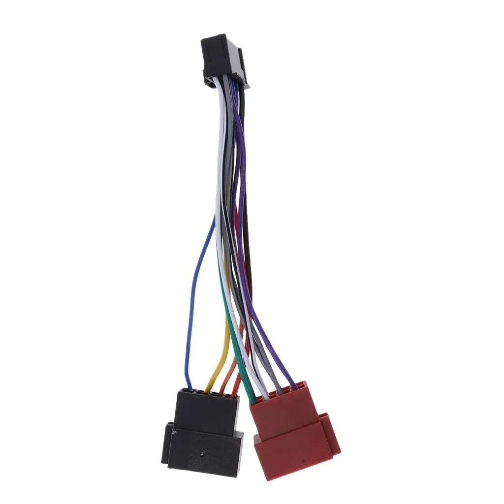 Adaptateur stéréo SFP pour câblage ISO 16 broches, conversion de haut-parleur de véhicule, connecteurs de câblage