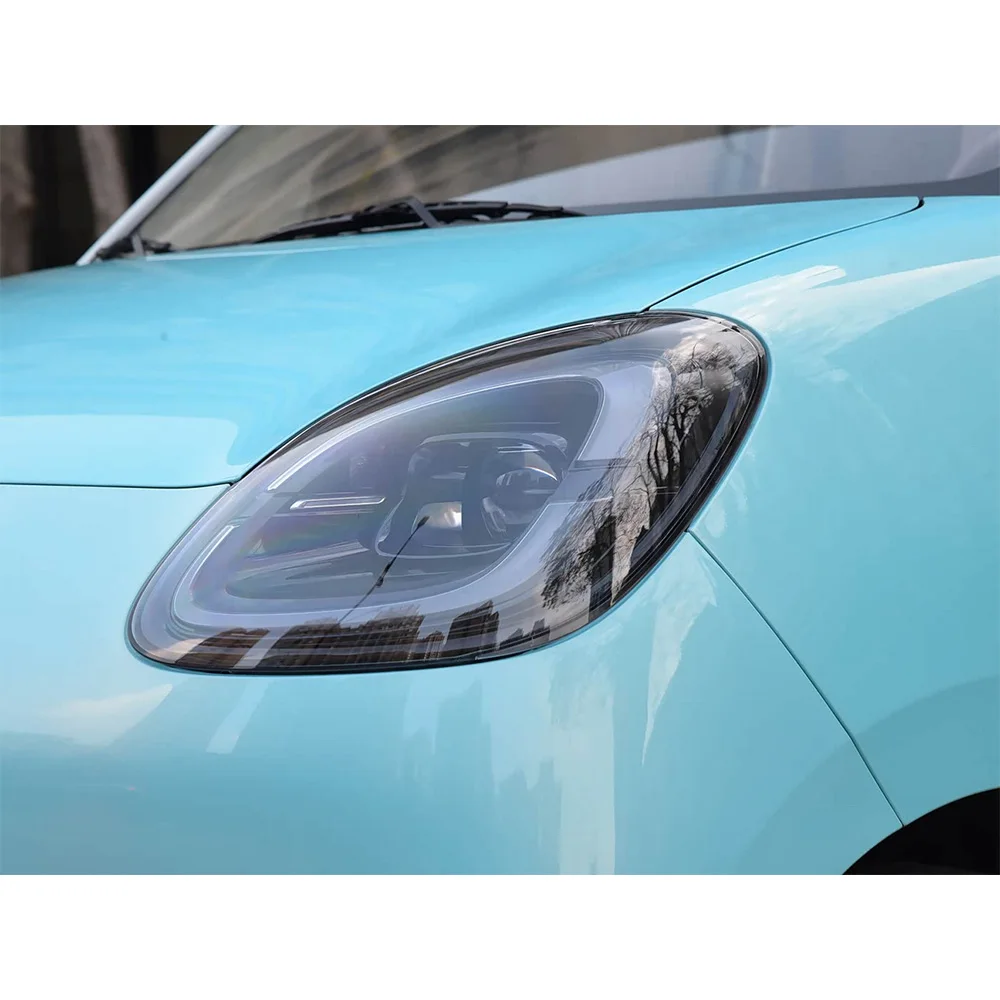 Car Front Headlight Lens Cover Auto Headlamps Lampcover Transparent Lampshades Lamp Shell For Wuling Hongguang 2025 2026 Mini EV