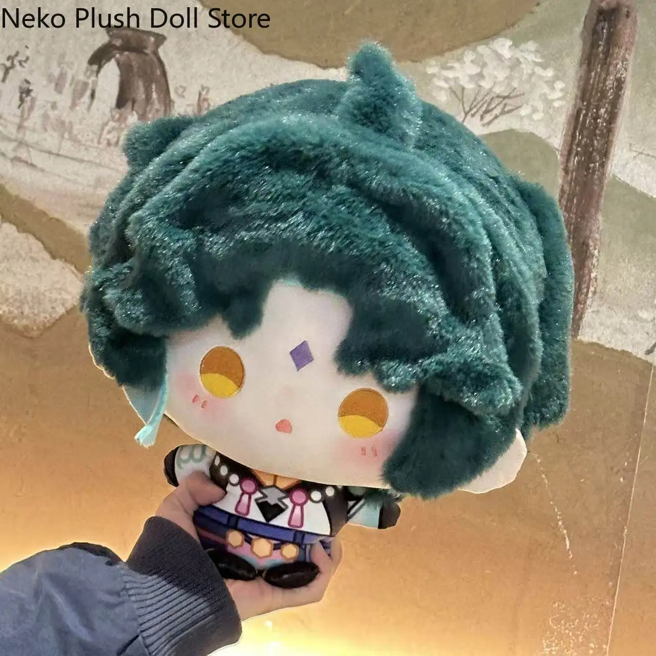 genshin-impact-xiao-anime-game-figure-big-head-body-idol-plushies-pillows-model-pillow-anime-cosplay-cartoon-gifts-35cm
