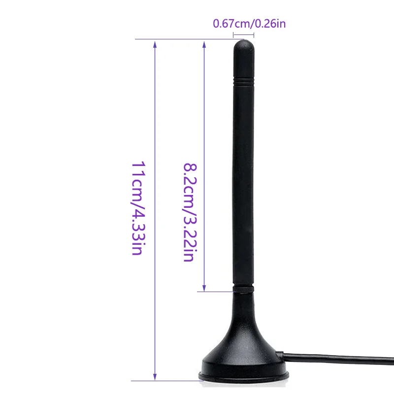 Antena externa masculina SMA, SMA macho para gabinete e roteador DTU ao ar livre, 4G, 3G, LTE, GSM, banda completa, 700-2700MHz