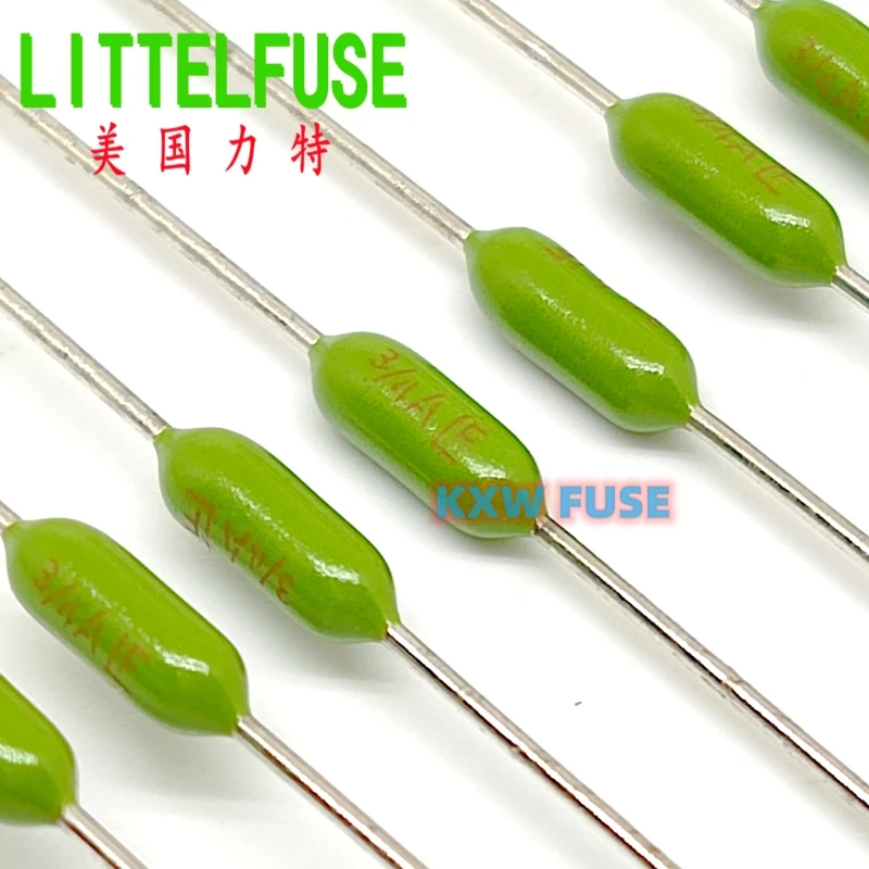 10Pcs 2.4*7mm Littelfuse 62mA 125mA 250mA 500mA 1A 2A 3A 4A 5A 7A 10A 12A15A Axial Lead Fuse 125V Fast Blow PICO Resistance Fuse