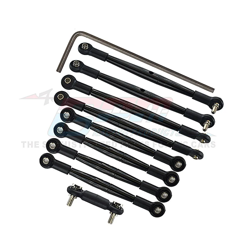 Aluminum Completed Tie Rod GPM RC PartsFor Traxxas 1/16 Mini E-Revo, Mini Summit Traxxas 1/16 Mini E-Revo Aluminum Tie Rod