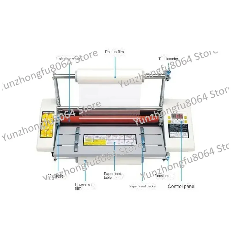 Hot Laminating Machine A3+ Hot and Cold Laminating Machine Film Photo Laminating Machine 1.1M/min 9350