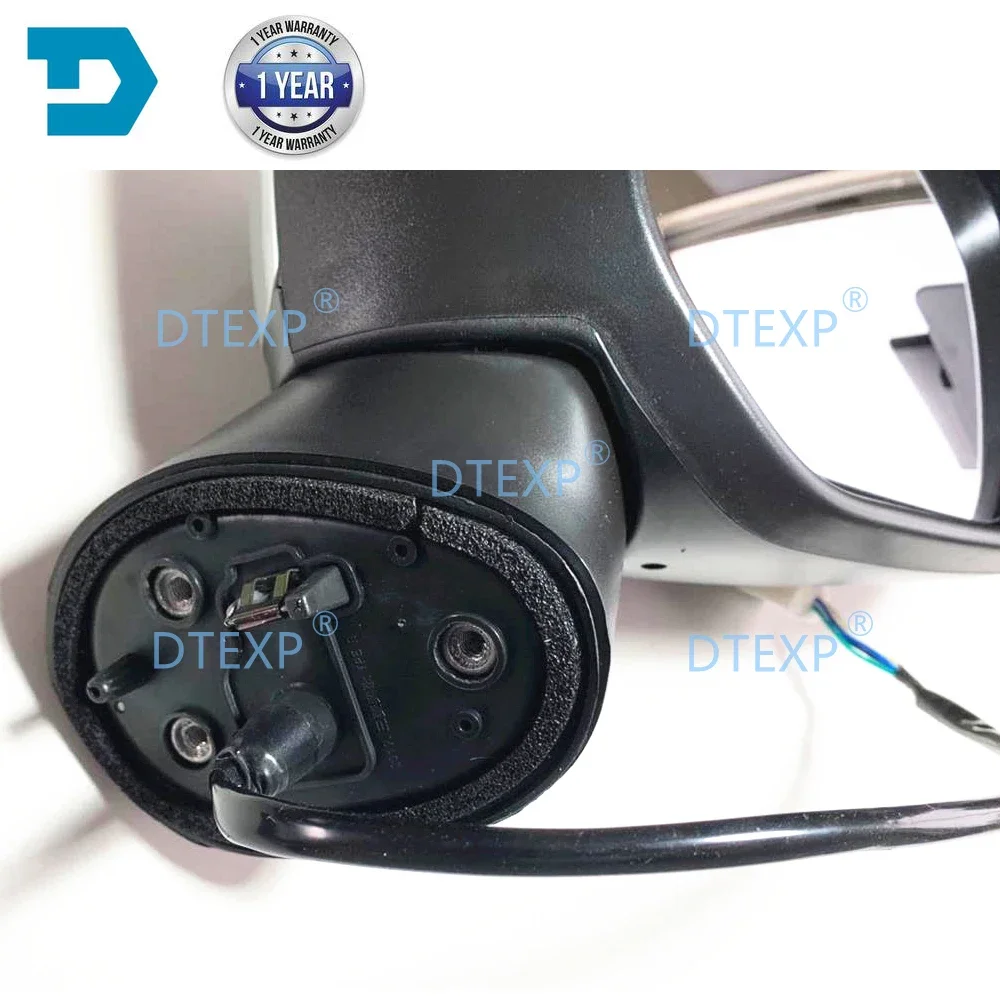 1 Piece No Painting SIDE Mirror for Eclipse Cross 2017-2019 No Heat 5 Wires Rear Glass No Fold Glass with Led Turn