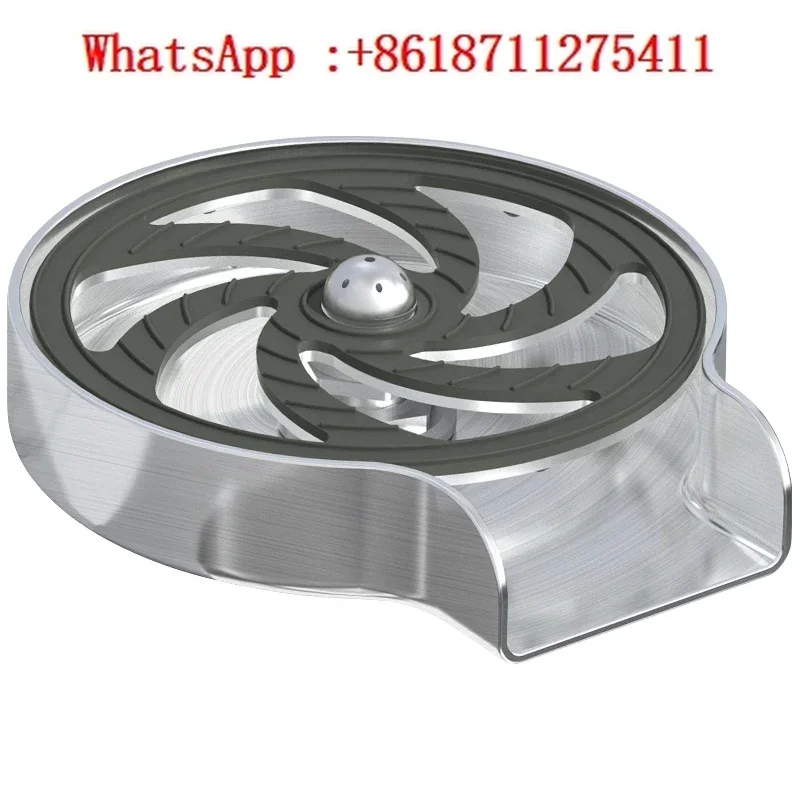 

High-pressure cup washer for sinks