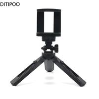 Desktop Tripod Mini Portable Retractable Phone Stand for Universal Phone Desk Holder Adjustable Bracket Smartphone Stand