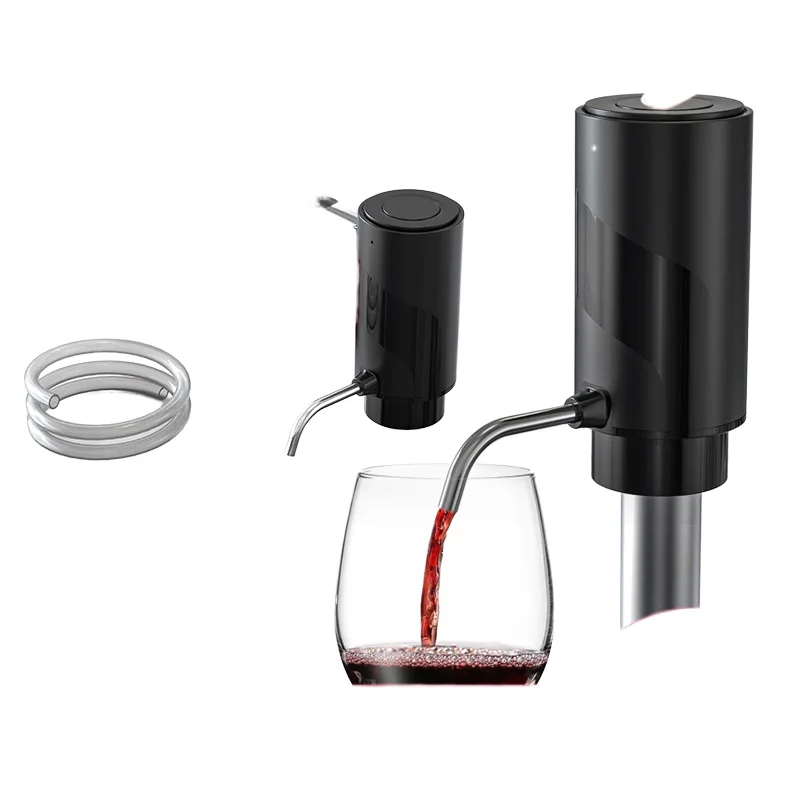 Easy to clean pneumatic automatic wine dispenser intelligent fast electronic red wine electric water dispenser plastic modern