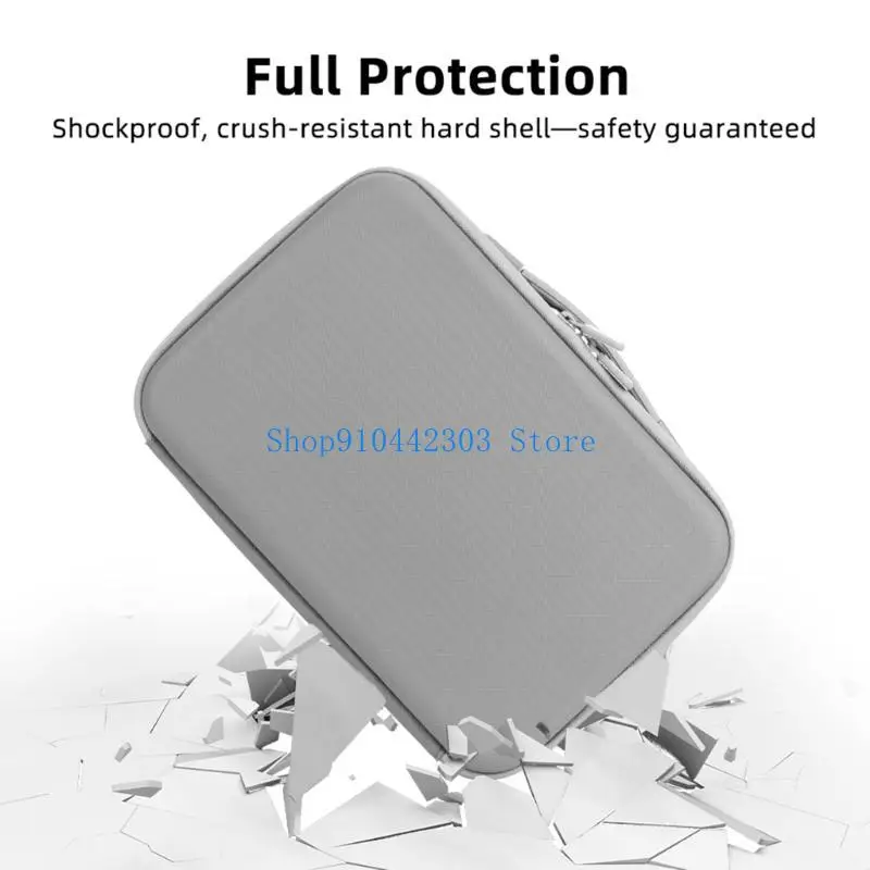 

L4MD Просторная защитная дорожная сумка-органайзер для аксессуаров для камеры с регулируемыми плечевыми ремнями