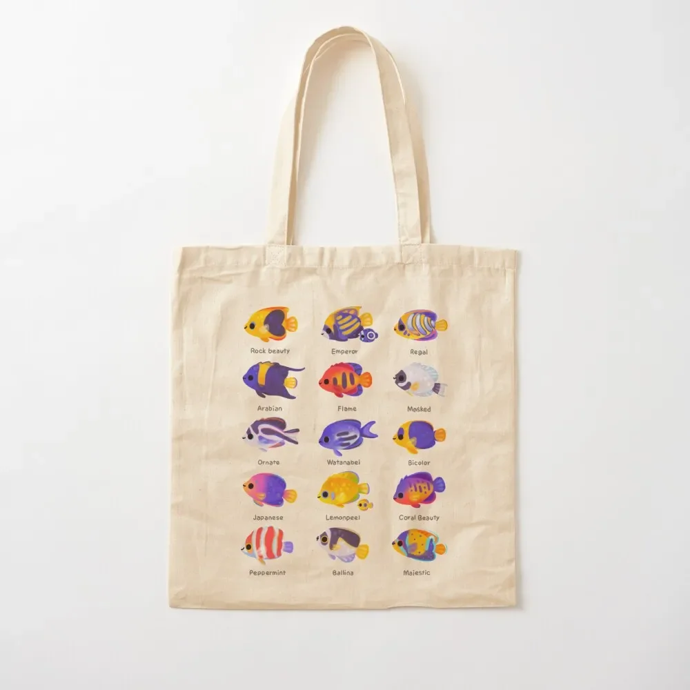 

Angelfish! (marine) - name ver. Tote Bag eco pack large size bags Tote Bag