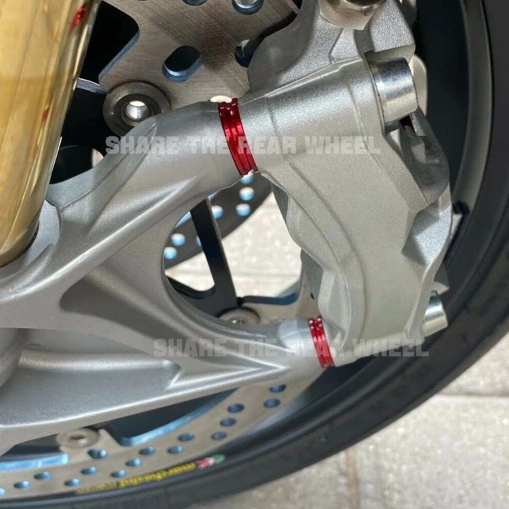 5mm/8mm/10mm/12mm 4PCS Universal Front Brake Caliper Spacers Kit For YAMAHA For DUCATI For BMW For SUZUKI For Aprilia