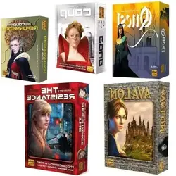 New Board game Resistance Avalon Family Interactive Full English Board Game Card Children's Educational Toys