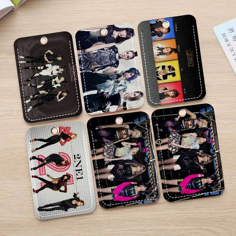 

Kpop 2-2NE1 Cute Cartoon Inteated Elevator Card Acc Control Card Keychain Protective Cover Gift Keychain