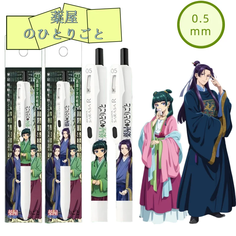 The Apothecary Diaries Minister Wang The Apothecary Diaries Kartun Diy Stiker Gel Pena Kepribadian Tekan Pena Hadiah Alat Tulis