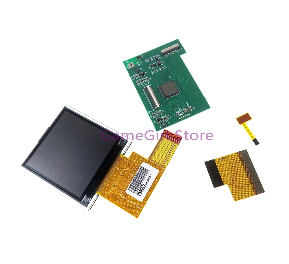 1set For Gameboy GBC 2.2inch 5 Segments Adjustable Highlight Backlit Brightness Screen Modification Kit