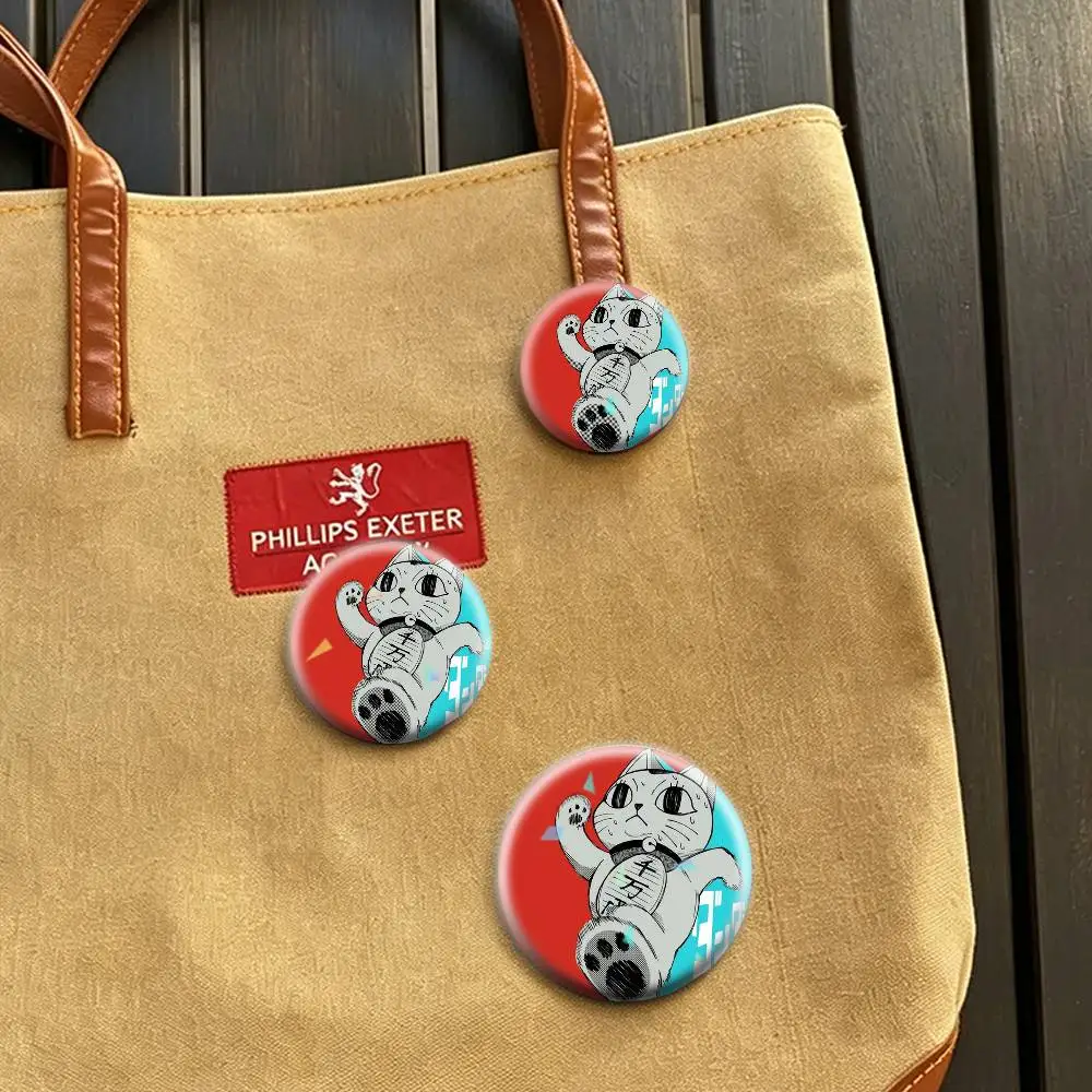 T-Turbo Granny   32/44/58mm Handmade Pins Round Brooch Badge Backpacks Clothes Jewelry Gifts