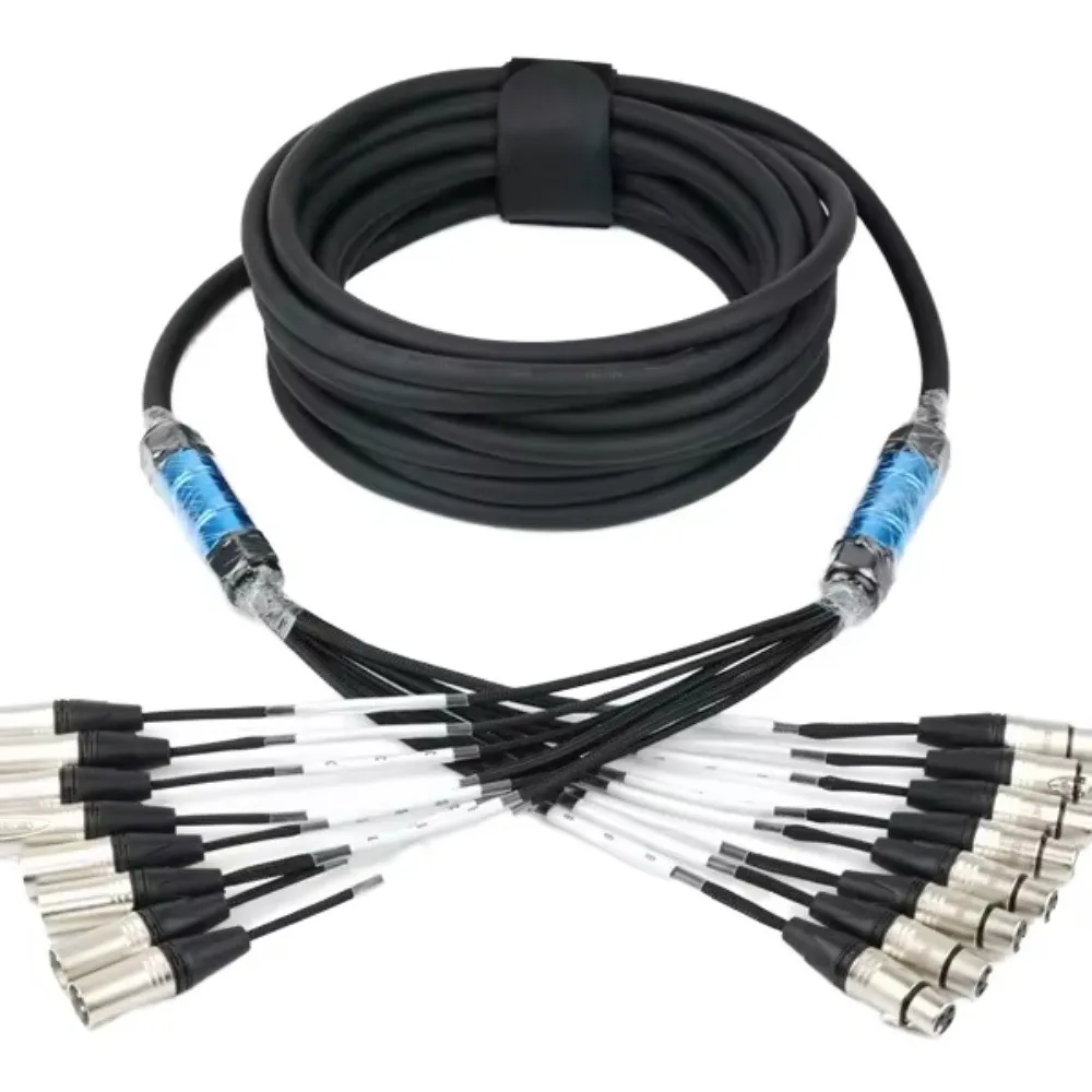 

30M 12Channel XLR 3pin Male to Female PVC Microphone Cable Snake Cable