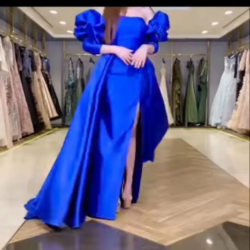 Msikoods Mermaid Prom Dresses Saudi Arabia 2023 One Shoulder Formal Gowns Robes De Soirée Celebrity Party Dresses