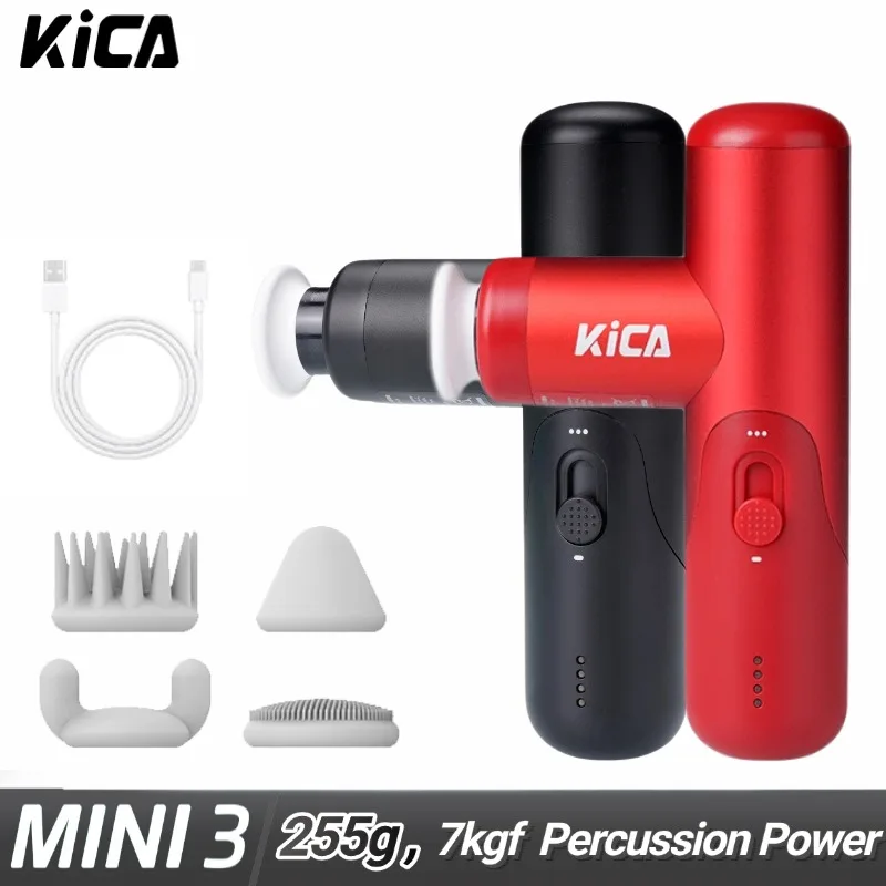 kica-mini-3-pistola-massaggiante-tascabile-massaggiatore-muscolare-ultra-compatto-da-255g-per-palestra-ufficio-e-recupero-in-movimento