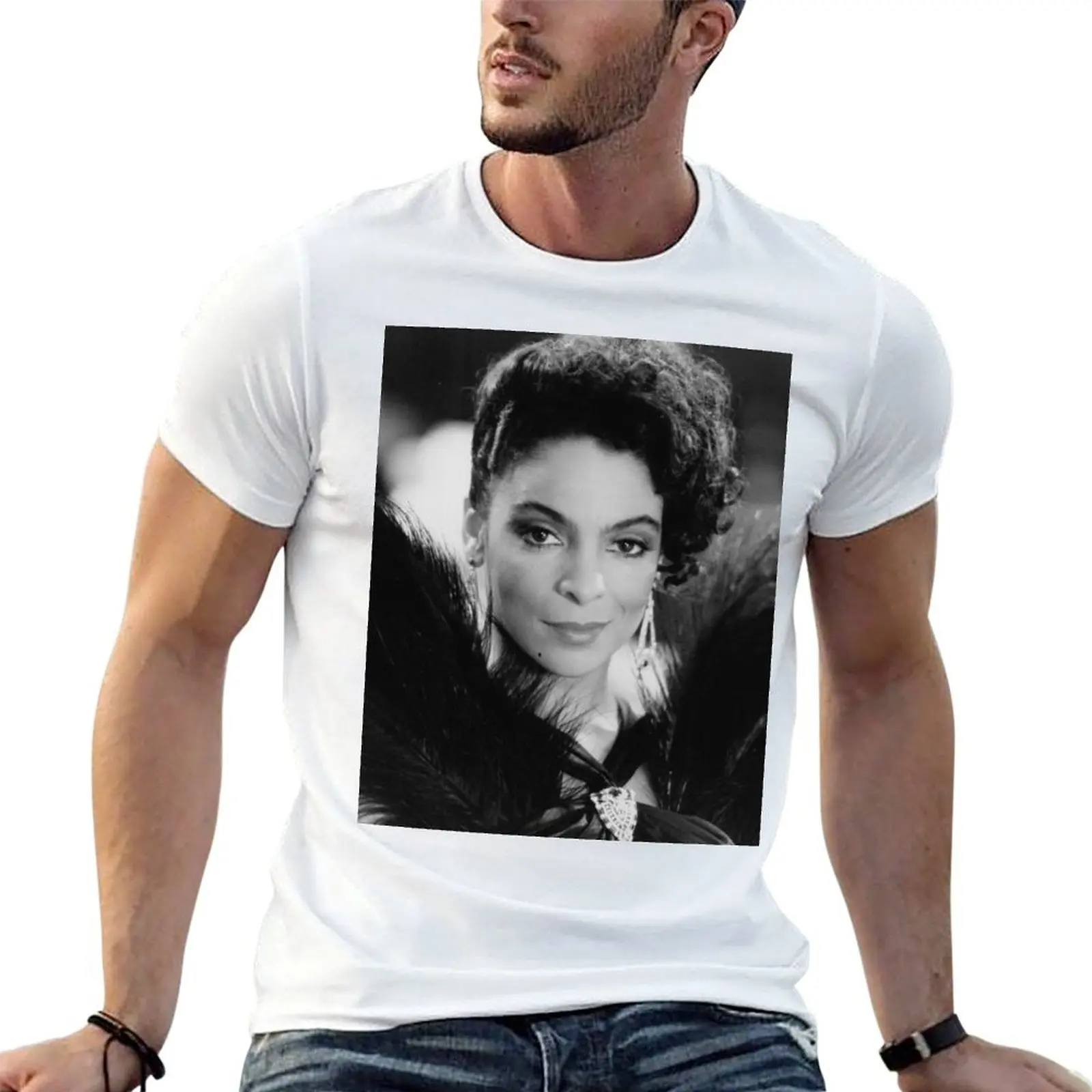 Harlem Nights Jasmin Guy T-Shirt Luxury man Blouse shirts men
