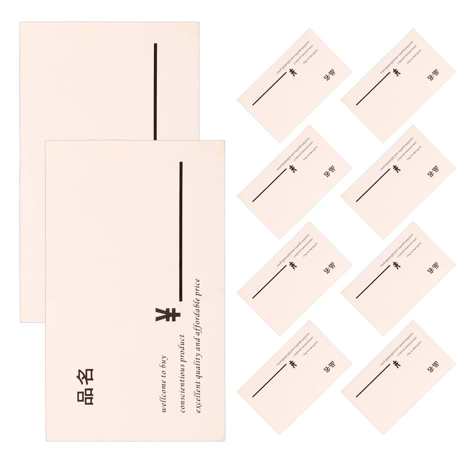 

100 Pcs Price Tag Paper Merchandise Tags Pricing Blank Labels for Supermarket Display