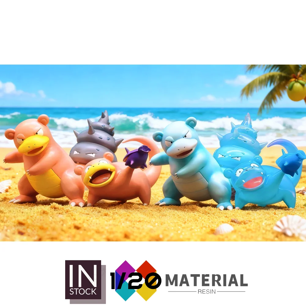 

[В наличии] Масштабная модель из смолы 1/20 [BOOM] – Slowpoke & Slowbro & Shellder