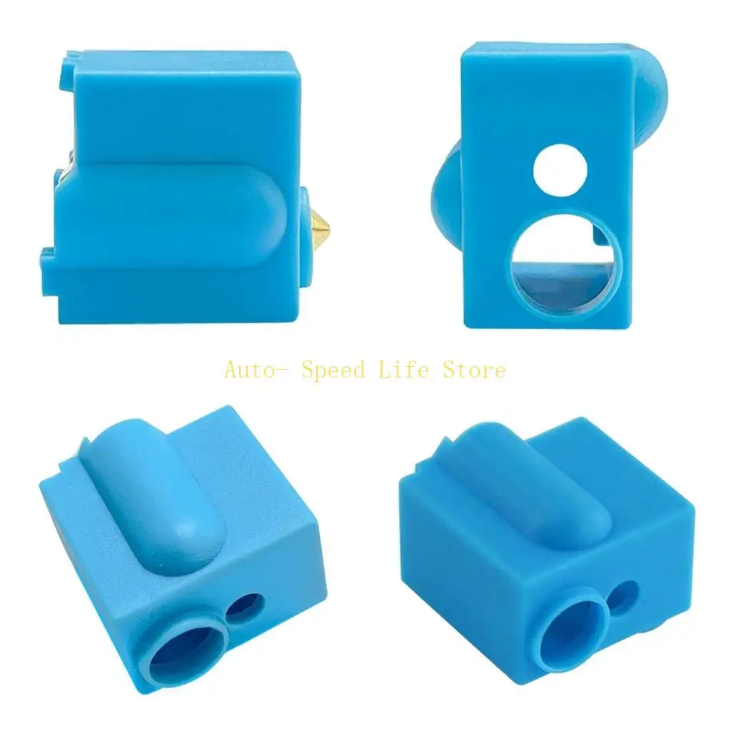 

02DA 1PC Вулкан нагретый блок силиконовый гнездо экструдерный гнезда алюминиевый нагрев для C для C