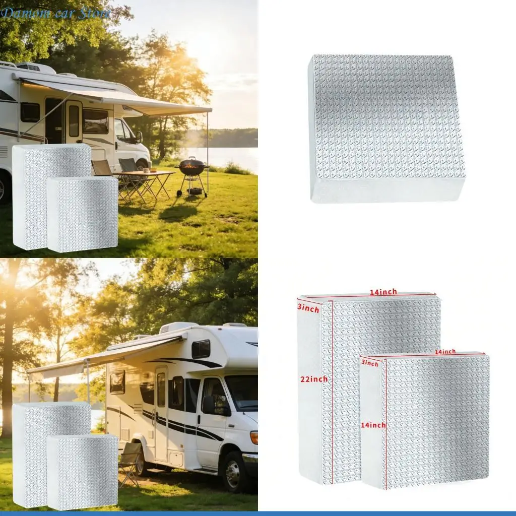 

A2UC Weatherproof Recreational Vehicle Sun Blocking Cover 14x14x3 Inches For Long Road Trips