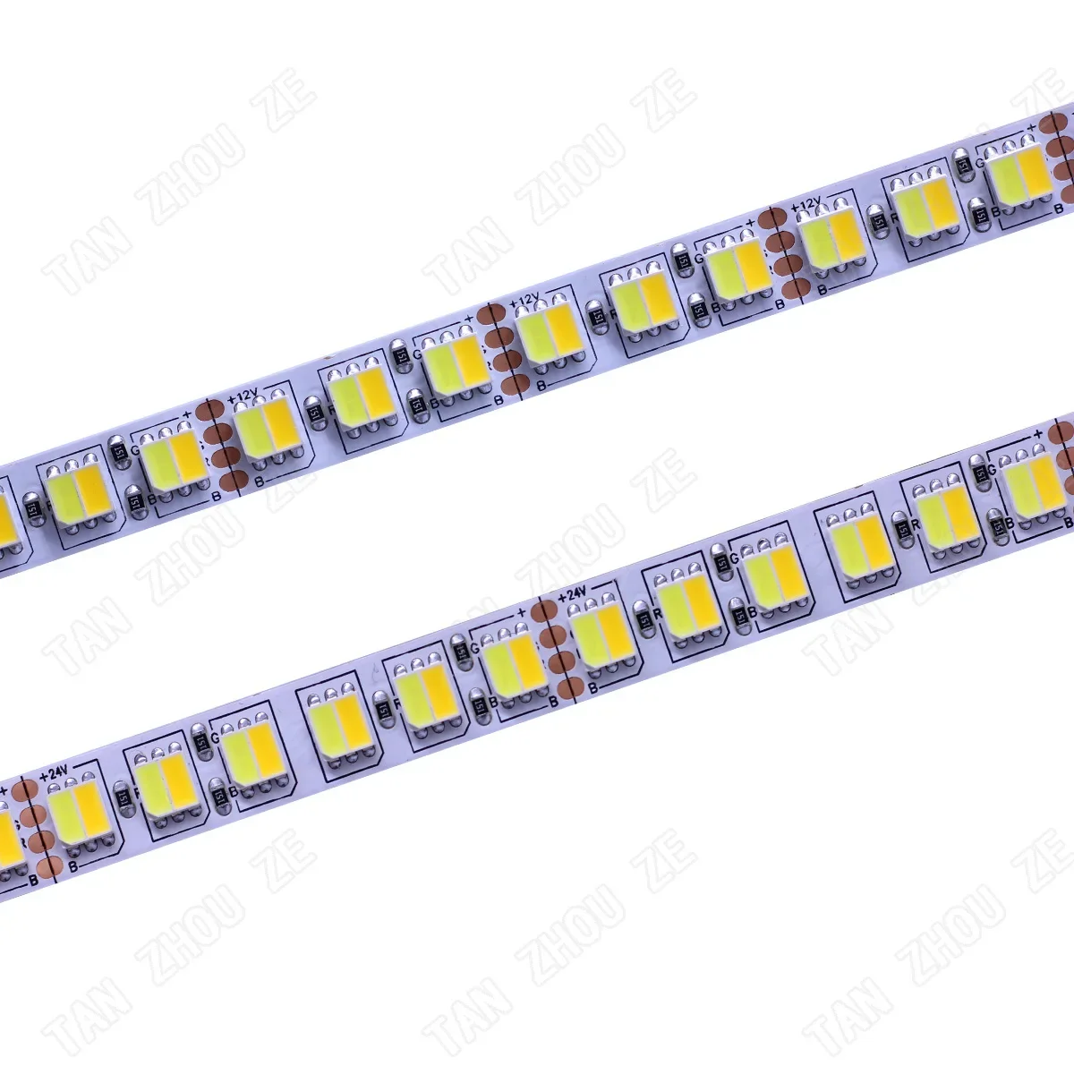 5M 120LEDs/M White Warm White RGBW RGB RGBWW 5050 5025 CCT  WW+CW LED Strip Tape Lights temperature adjustable 12V 24V