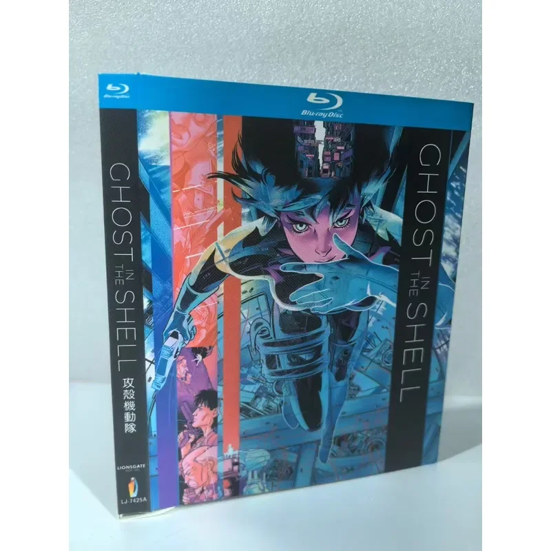 New Ghost in the Shell Blu-ray Classic Sci-Fi Masterpiece Clear Image Quality Shocking Sound Effects