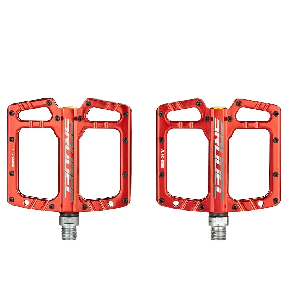 GOLDIX High-strength 3pcs Sealed Bearing Mountain Bike Pedal CNC Aluminum alloy hollow Large Area Anti Slip Bicycle Pedal