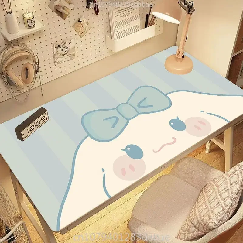 

Keyboard PadSanrio HelloKitty Pu Leather Mouse Pad Bedroom Girls Room Desktop Pad High Value Waterproof And Dustproof Computer T
