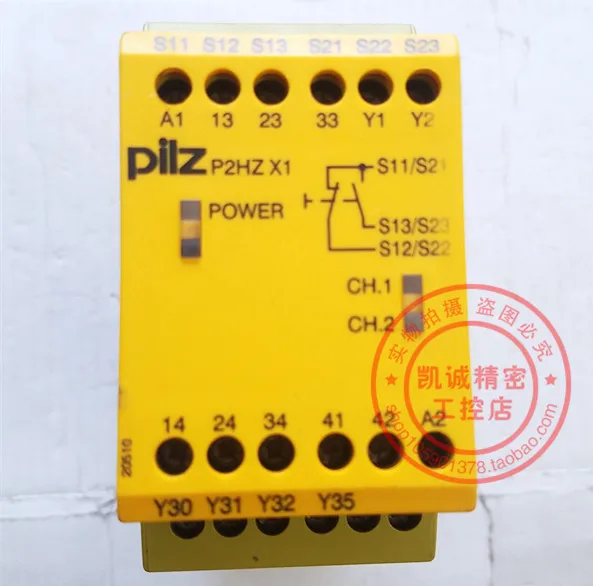 PILZ SAFETY RELAY P2HZ X1 X1P Order No. 774340 777340 From Stock