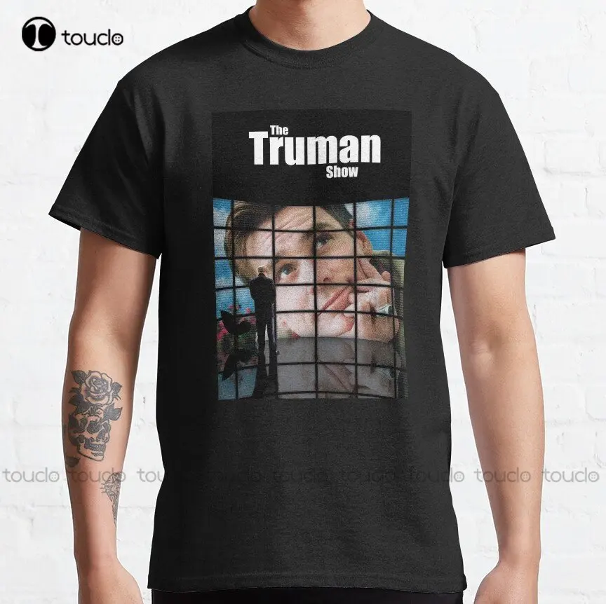 Classic Movie Truman Show Classic T-Shirt Red Shirts Printed Tee Custom Aldult Teen Unisex Digital Printing Tee Shirts Xs-5Xl